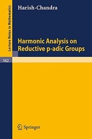 Tapa de Harmonic Analysis on Reductive p-adic Groups (Lecture Notes in Mathematics)