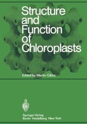 Tapa de Structure and function of chloroplasts