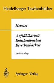 Tapa de Aufzählbarkeit, Entscheidbarkeit, Berechenbarkeit