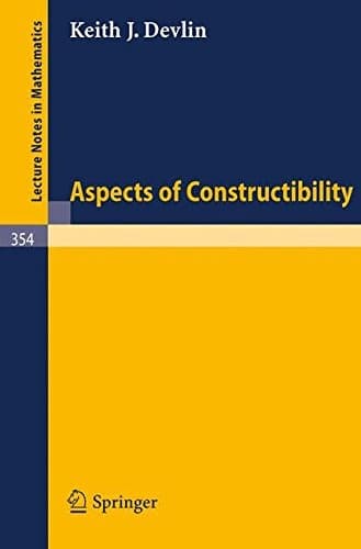 Tapa de Aspects of constructibility
