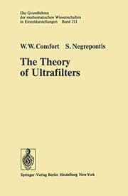 Tapa de The theory of ultrafilters