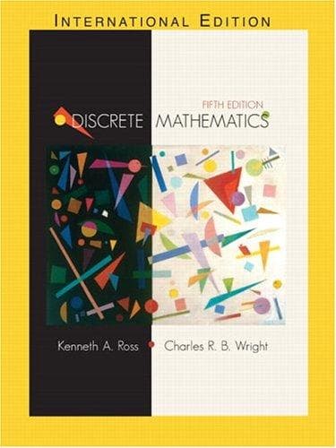 Tapa de Discrete mathematics