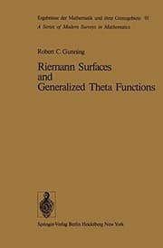 Tapa de Riemann Surfaces and Generalized Theta Functions (Ergebnisse der Mathematik und ihrer Grenzgebiete. 2. Folge)