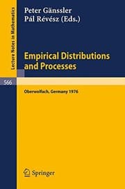 Tapa de Empirical Distributions and Processes: Selected Papers from a Meeting at Oberwolfach, March 28 - April 3, 1976 (Lecture Notes in Mathematics)