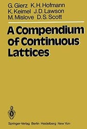 Tapa de A Compendium of Continuous Lattices