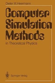 Tapa de Computer simulation methods in theoretical physics