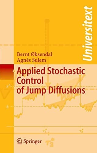 Tapa de Applied Stochastic Control of Jump Diffusions (Universitext)
