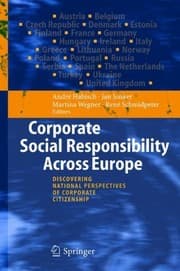 Tapa de Corporate Social Responsibility Across Europe: Discovering National Perspectives of Corporate Citizenship