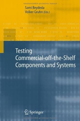 Tapa de Testing Commercial-off-the-Shelf Components and Systems
