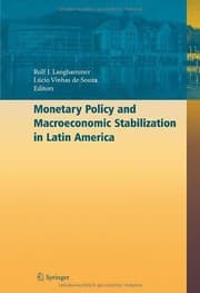 Tapa de Monetary Policy and Macroeconomic Stabilization in Latin America