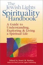 Tapa de The Jewish Lights Spirituality Handbook