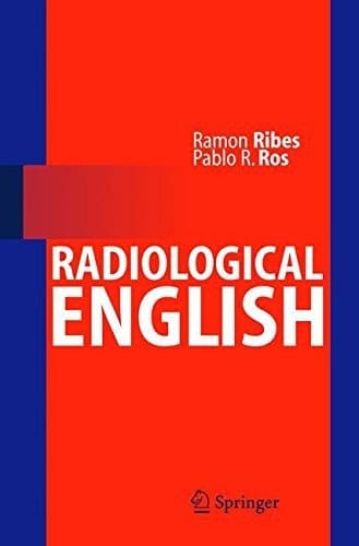 Tapa de Radiological English