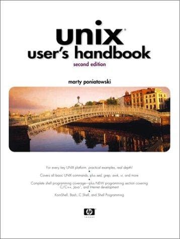 Tapa de UNIX User's Handbook (2nd Edition)