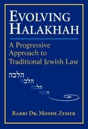 Tapa de Evolving halakhah