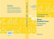 Tapa de Binary Quadratic Forms: An Algorithmic Approach (Algorithms and Computation in Mathematics Book 20)