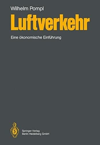 Tapa de Luftverkehr: Eine Konomische Einf Hrung (German Edition)