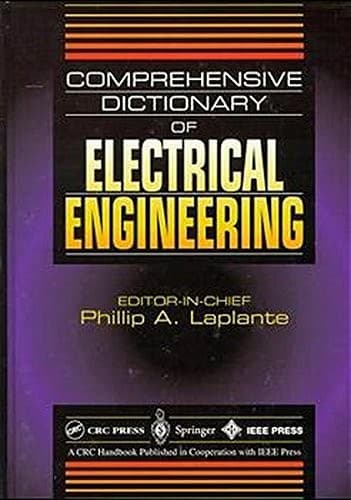 Tapa de Comprehensive Dictionary of Electrical Engineering (Electrical Engineering Handbook)