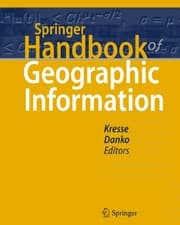 Tapa de Springer Handbook of Geographic Information (Springer Handbooks)