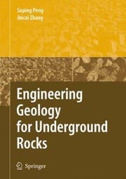 Tapa de Engineering Geology for Underground Rocks