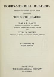Tapa de Bobbs-Merrill readers