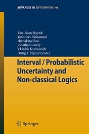 Tapa de Interval / Probabilistic Uncertainty and Non-classical Logics (Advances in Intelligent and Soft Computing Book 46)