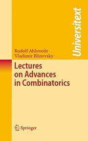 Tapa de Lectures on Advances in Combinatorics (Universitext)