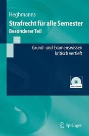 Tapa de Strafrecht für alle Semester: Besonderer Teil (Springer-Lehrbuch) (German Edition)