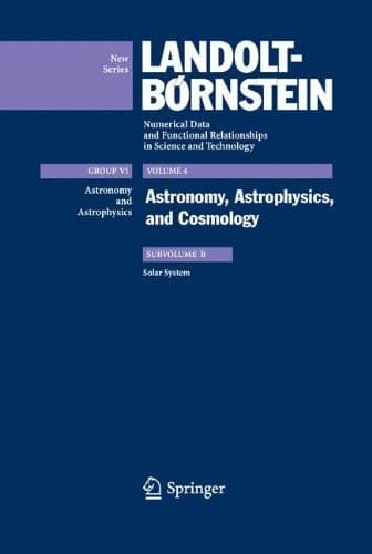 Tapa de Solar System (Landolt-Börnstein: Numerical Data and Functional Relationships in Science and Technology - New Series)