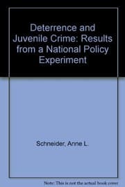 Tapa de Deterrence and Juvenile Crime: Results from a National Policy Experiment