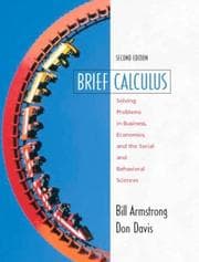 Tapa de Brief calculus