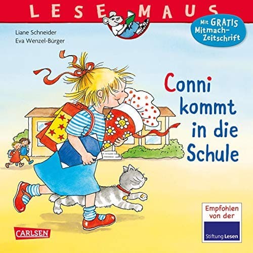 Tapa de Conni kommt in die Schule