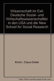 Tapa de Wissenschaft im Exil