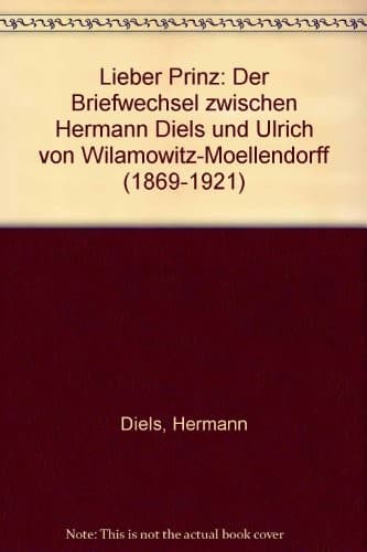Tapa de "Lieber Prinz"