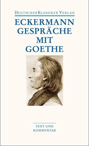 Tapa de Gespräche mit Goethe