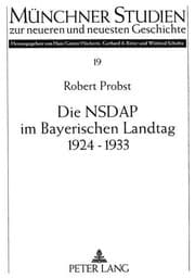 Tapa de Die NSDAP im Bayerischen Landtag 1924-1933
