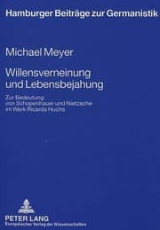 Tapa de Willensverneinung und Lebensbejahung