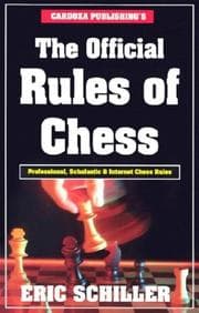 Tapa de The official rules of chess