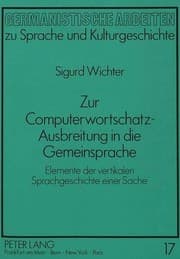 Tapa de Zur Computerwortschatz-Ausbreitung in die Gemeinsprache
