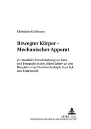 Tapa de Bewegter Körper, mechanischer Apparat