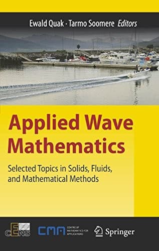 Tapa de Applied Wave Mathematics: Selected Topics in Solids, Fluids, and Mathematical Methods