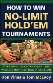 Tapa de How to win No-limit hold'em tournaments