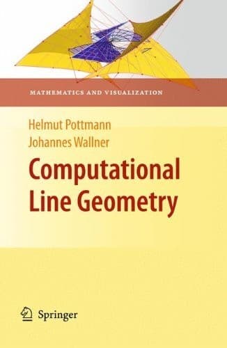 Tapa de Computational Line Geometry (Mathematics and Visualization)