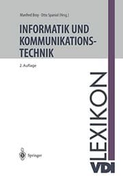 Tapa de VDI-Lexikon Informatik und Kommunikationstechnik (VDI-Buch) (German Edition)