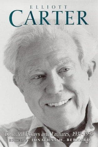 Tapa de Elliott Carter