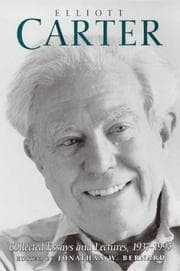 Tapa de Elliott Carter