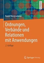 Tapa de Ordnungen, Verbände und Relationen mit Anwendungen (German Edition)