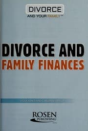 Tapa de Divorce and family finances