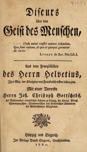 Tapa de Discurs über den Geist des Menschen ...