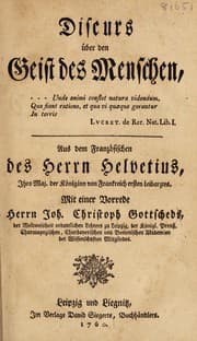 Tapa de Discurs über den Geist des Menschen ...