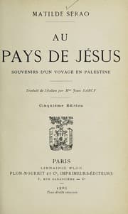 Tapa de Au pays de Jésus